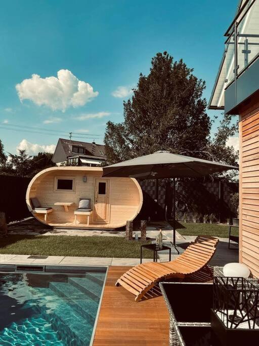Villa Dreamy Vibes Mit Privatem Pool & Rheinblick Нідеркассель Екстер'єр фото